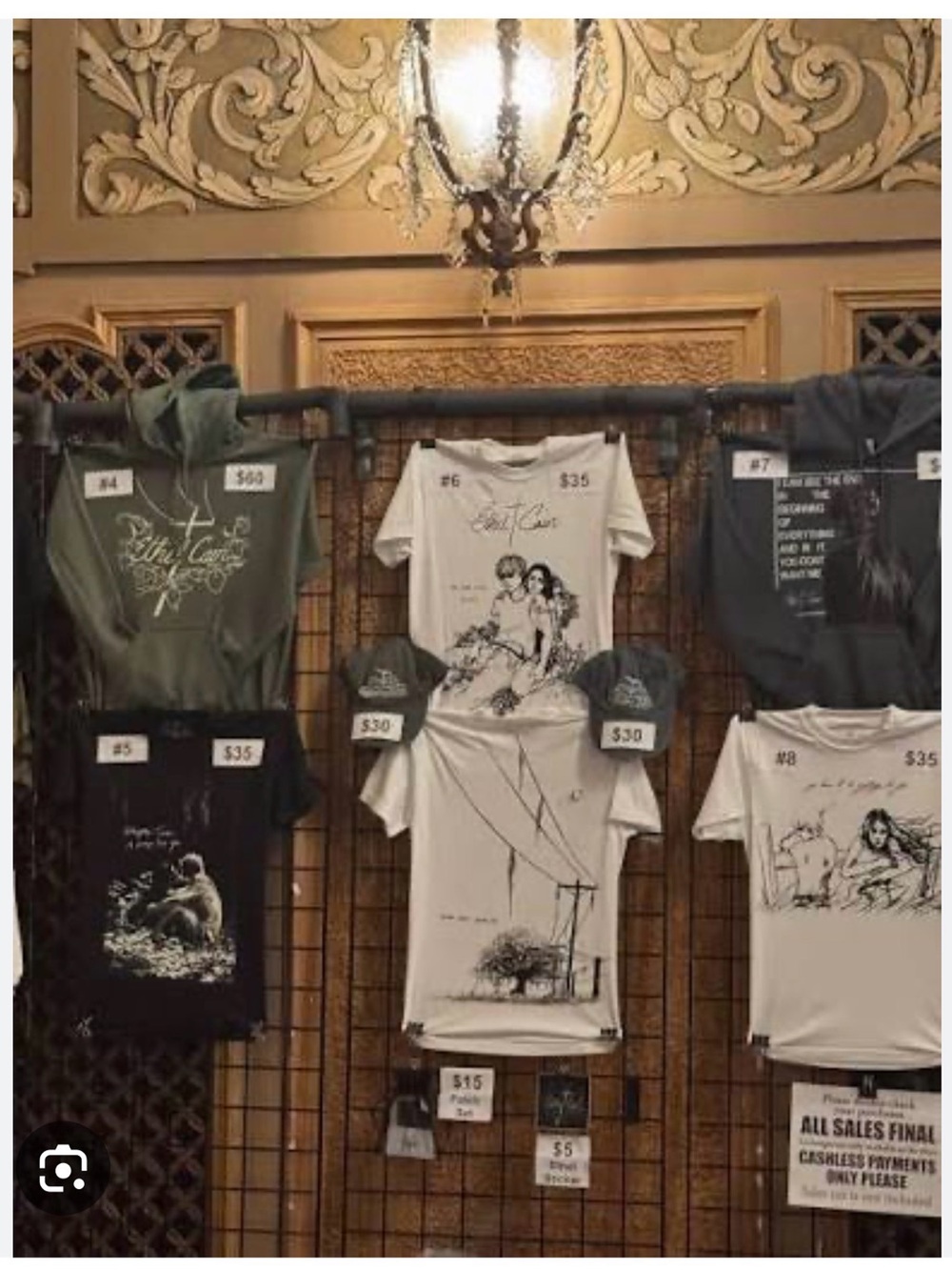 Ethel Cain Willoughby Tucker Tour Hoodie official merch sz Small - Picture 6 of 8